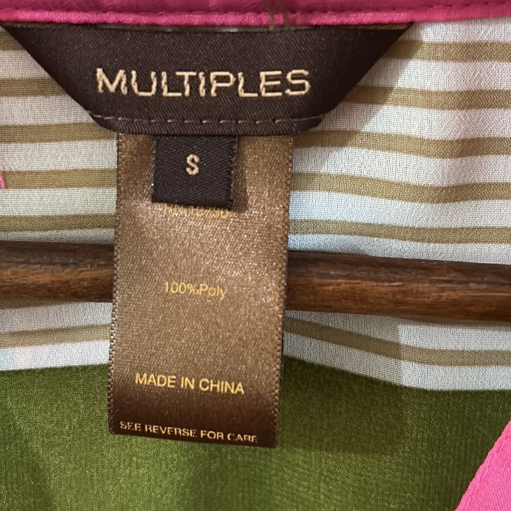 MULTIPLES Multicolored Blouse - Picture 2 of 6